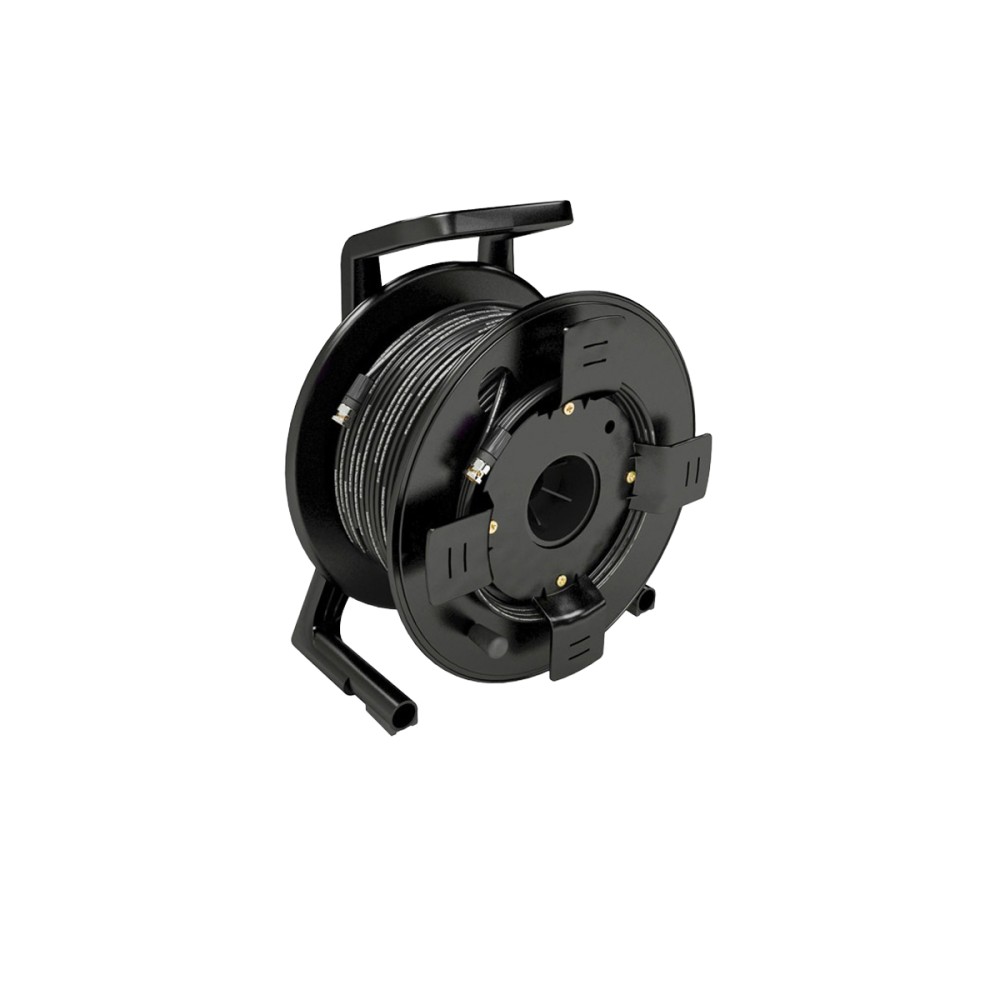 Belden 1694A + CAT6 Hybrid HD-SDI Patch Cable + Deployable Reel